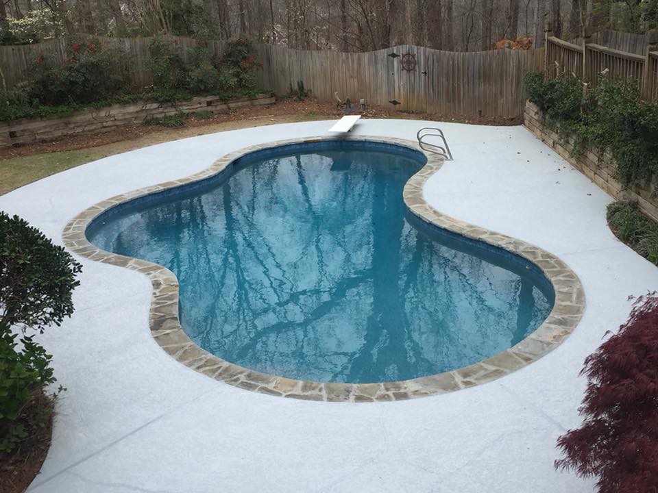 Buckheat Pool Renovation Project Allen Pool Service Atlanta