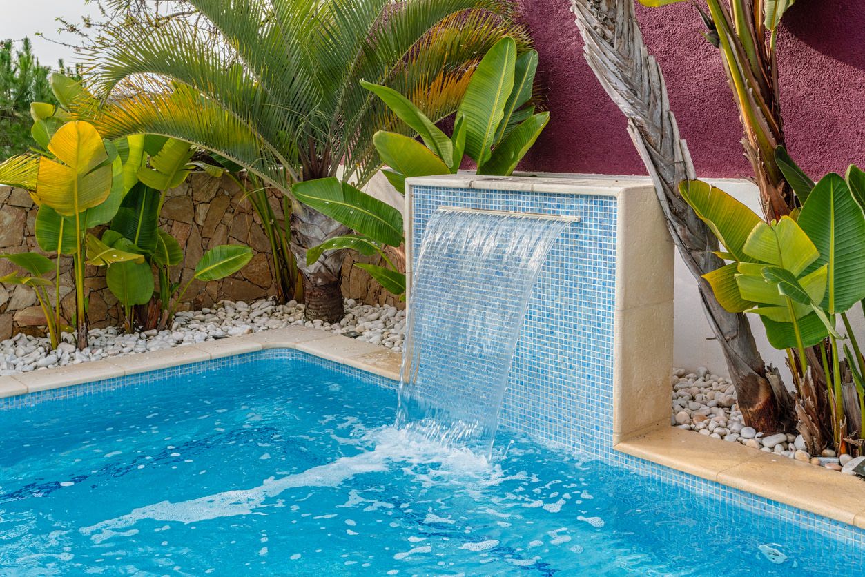 6 Cool Accessories For Your Pool Renovation Allen Pool Service   Pool Fountain 