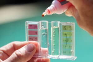 pool water chemistry testing kit